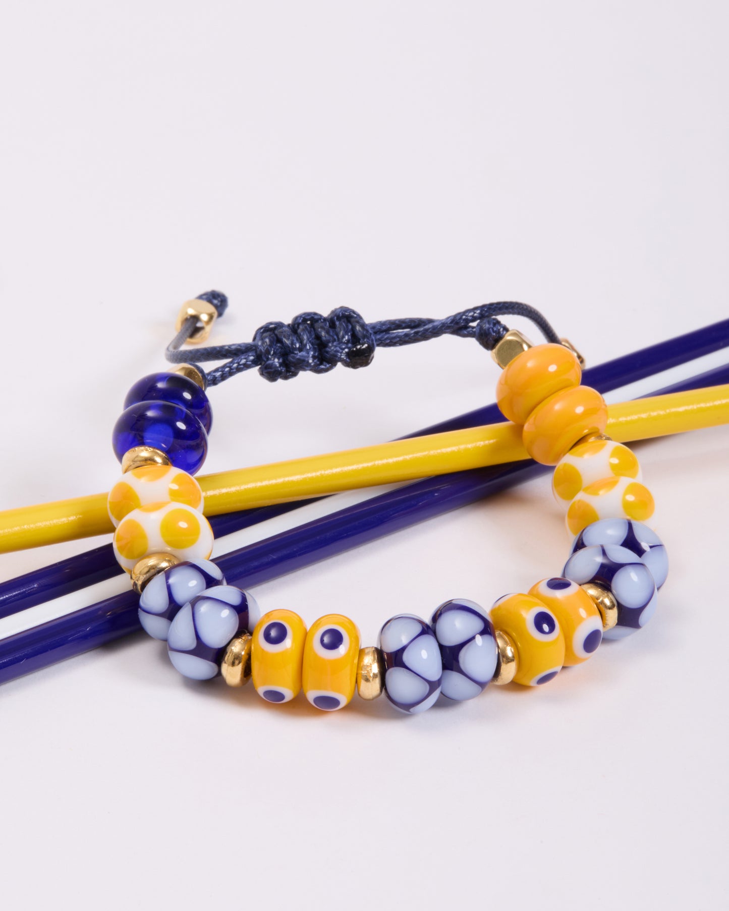 Renkli Murano Cam Bileklik Koleksiyonu